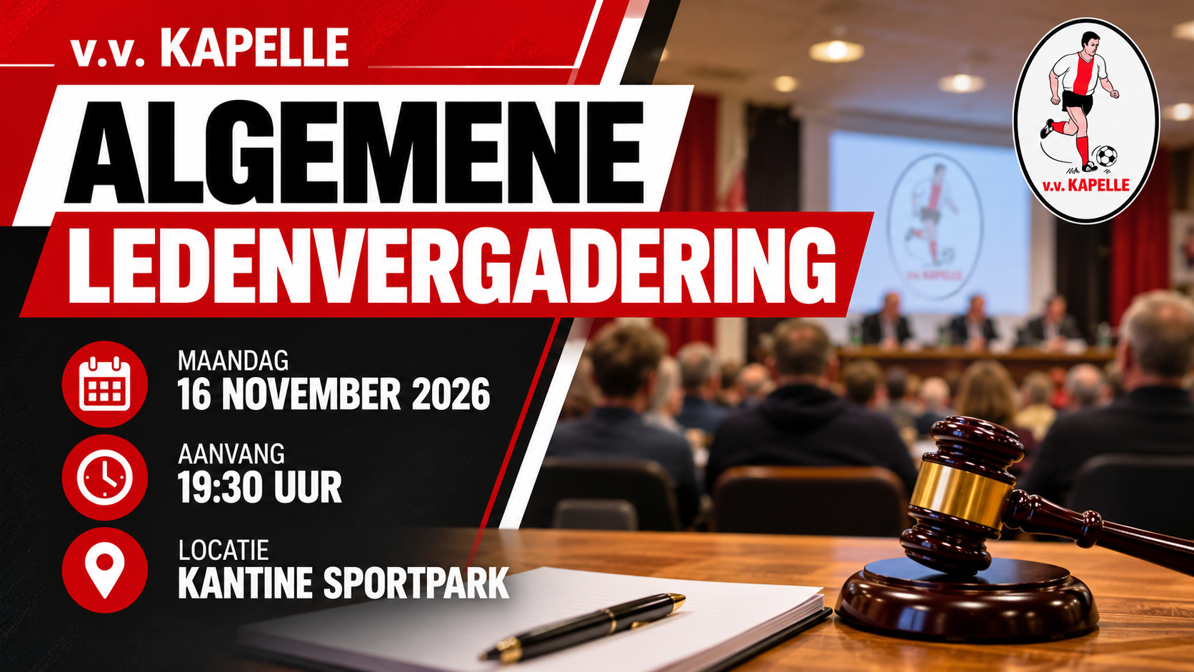 Vooraankondiging Algemene Ledenvergadering 2026