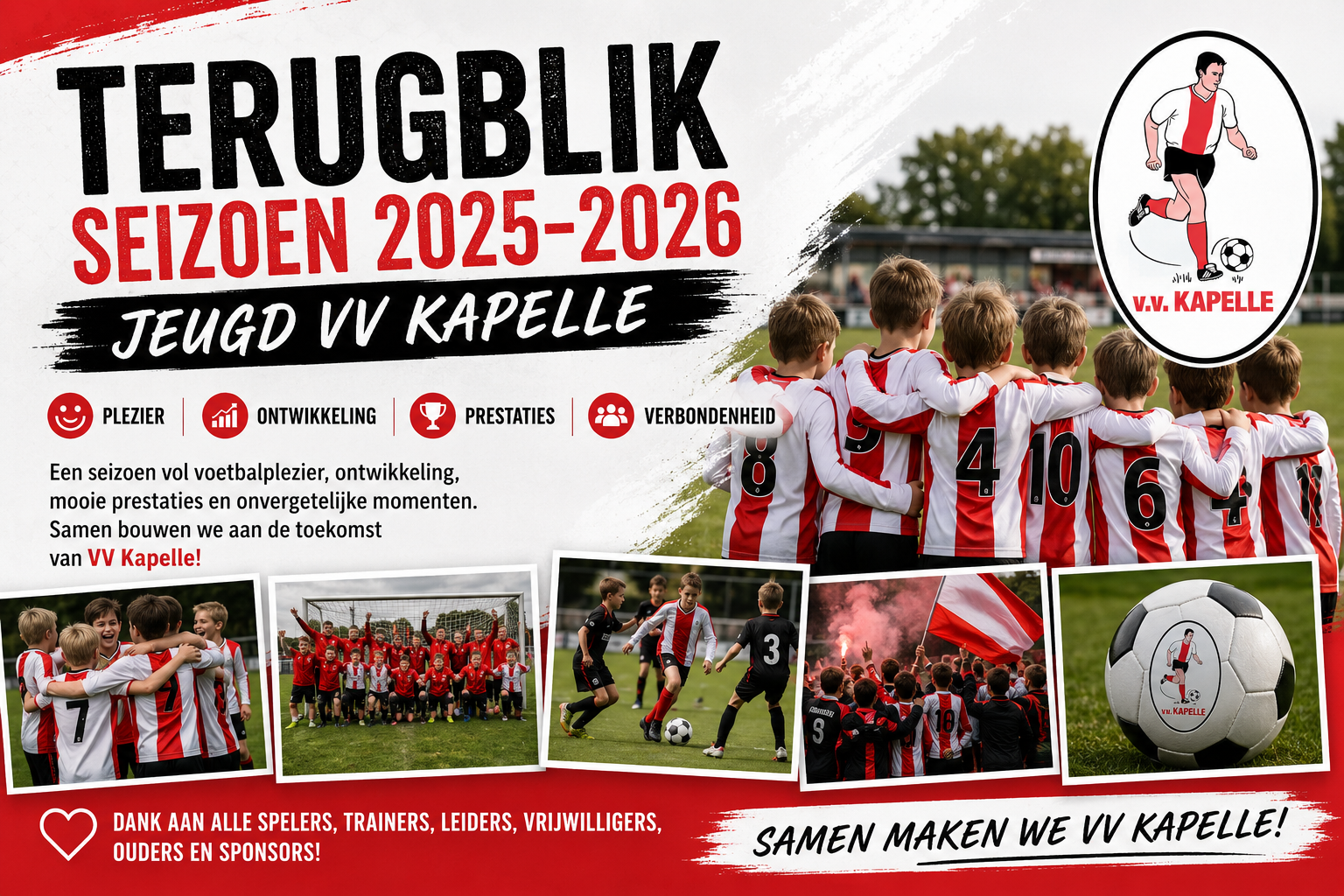 Terugblik seizoen 25-26 – Jeugd VV Kapelle