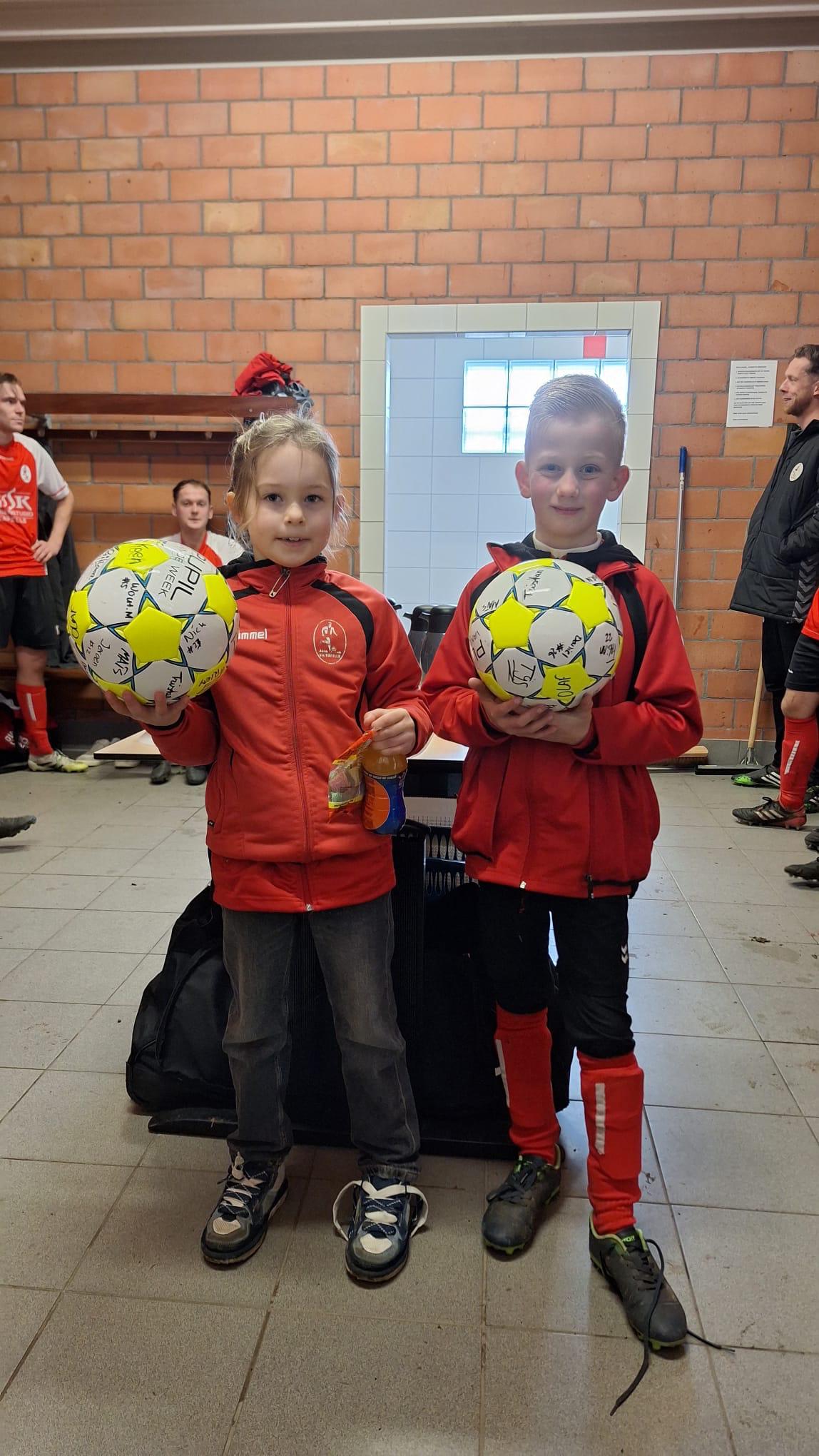 Pupillen van de week Ismaël en Nola