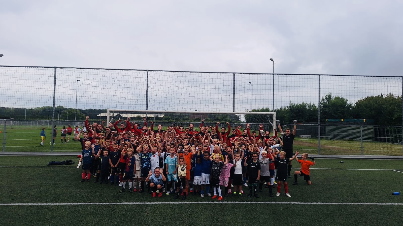 Seizoensopening voor de jongste jeugd